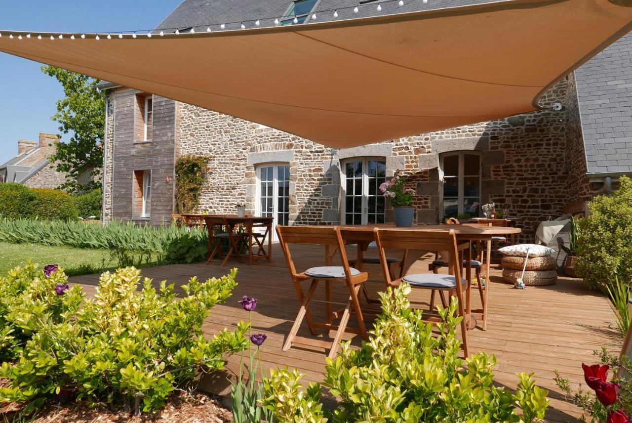 Villa De La Plage, La Baie Du Mont-Saint-Michel, Sauna Dragey Esterno foto