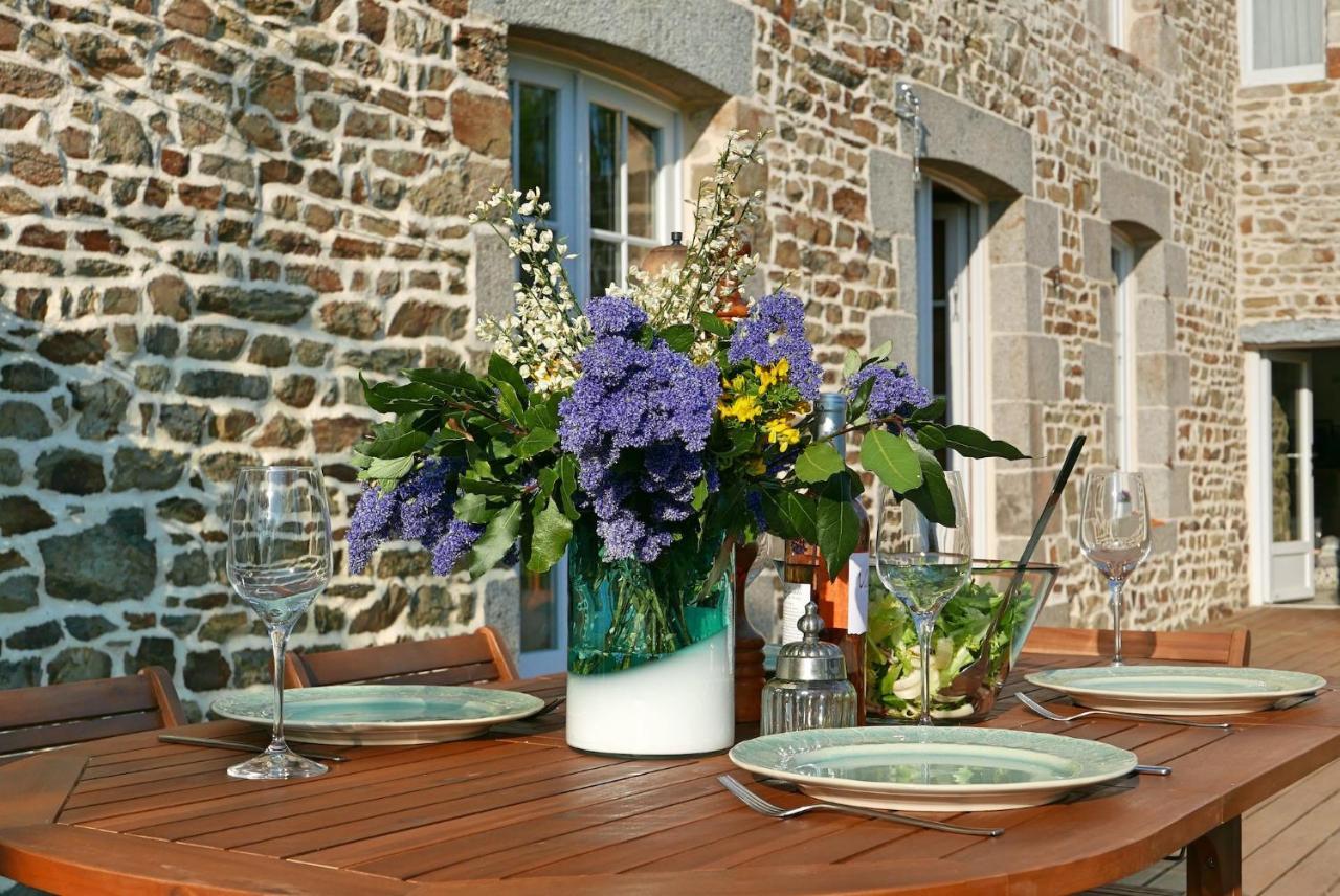 Villa De La Plage, La Baie Du Mont-Saint-Michel, Sauna Dragey Esterno foto